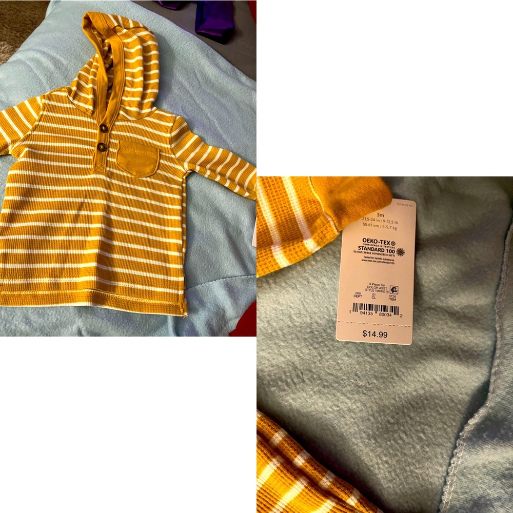 Hoodie striped